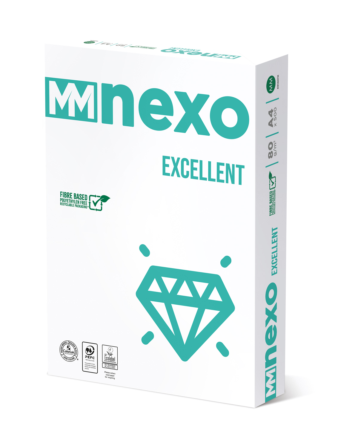 Папір офісний А4, 80 г/м2, 500 арк, MM NEXO EXCELLENT